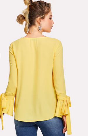 Pearl Yellow Blouse